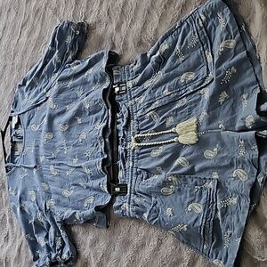 House of Harlow Paisley Set M